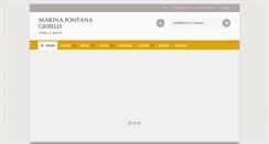 Desktop Screenshot of marinafontanagioielli.com